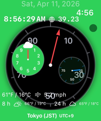 Placeholder for main iPhone clock screen